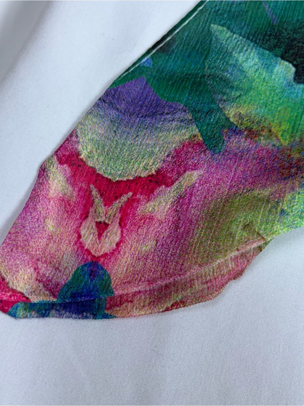 Soft Surroundings Multicolor Watercolor Sleeveless Tunic Tank - Picture 5 of 9